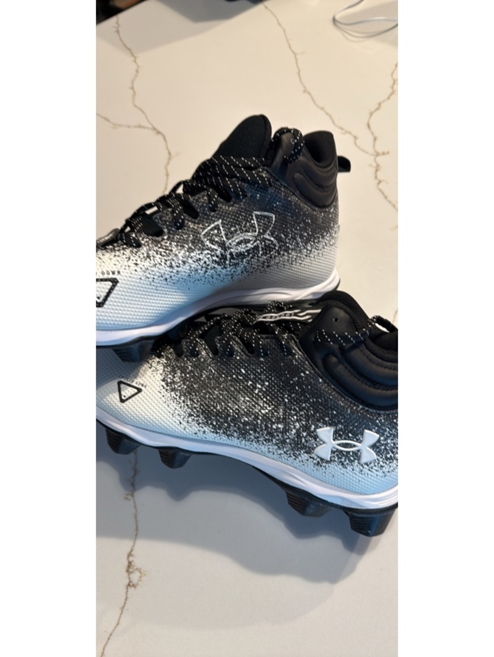 Under Armour selected region FranLeadoff Mid RM Football Cleats Sz 11